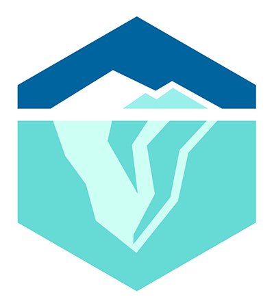 Footer iceberg icon